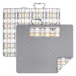 New Pendleton Outdoor Packable Blanket 60"X72" Large Outside Pockets Gray Aztec. Fixed Price $53.99.