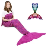 Mermaid Tail Blanket For Adults Crochet, Soft, All-season, Gift Women, .... Fixed Price $34.25.