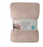 Berkshire Life Luxeloft Blanket Beige, Twin (66 92 In). Fixed Price $26.99.