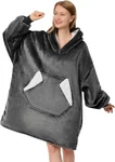 Ramees Wearable Blanket Hoodie, Oversized Sherpa Fleece Sweatshirt With. Fixed Price $30.79.