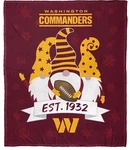 Northwest Nfl Washington Commanders Gnome Love Silk Touch Throw Blanket. Fixed Price $15.39.
