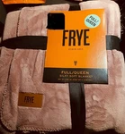 Nwt Frye Silky Soft Full/queen Blanket - Size 90 X Dusty Rose. Fixed Price $99.00.