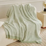 Weshiongoo Faux Fur Throw Blanket Soft Feather Yarn Knitted 50X60 Inc.... Fixed Price $68.96.