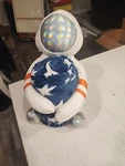 Throw & Friend Figural Pillow Blanket 40" X 50" Set Astronaut Plush. Fixed Price $13.60.