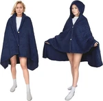 Tirrinia Wearable Sherpa Blanket Poncho Cloak With Hood For Women Capes. Fixed Price $47.99.