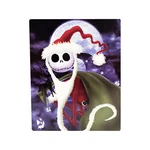 Jack Skellington Blanket Spooky Halloween/christmas 46" X 60'' Warm Soft Throw. Fixed Price $28.99.