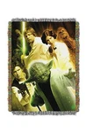 Star Wars Small Rebel Force Tapestry Throw Blanket Wall Hanging Afghan Leia Yoda. Fixed Price $44.95.