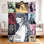 Taylor Swift Designed Flannel Blanket Custom Style Cozy Throw. Fixed Price $24.99.