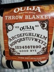 Ouija Mystifying Oracle Throw Blanket 50" X 60" Soft!. Fixed Price $100.00.
