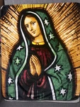The Northwest Blessed Mary Throw Blanket 50.5X60 Religious Catholic Fleece Soft. Fixed Price $14.99.