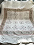 King Size French Country Cottage Core Quilt Bedspread 87 X 104. Fixed Price $87.59.