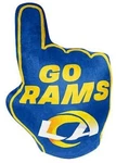 Los Angeles Rams New Nfl Northwest #1 Go Blue Fan Finger Pillow Era Cushion. Fixed Price $19.99.