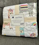 Lush Decor Make Wish 50 X 60 Microfiber Quilted Throw Machine Washable. Fixed Price $38.95.