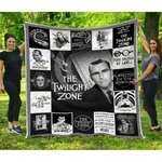 The Twilight Zone Quilt, Tv Series Blanket Soft And Cozy. Fixed Price $79.95.