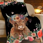 Mecowcm Highland Blanket Cute Plush Throw Super Soft Cozy War.... Fixed Price $31.27.