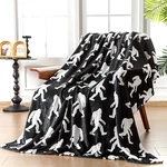 Sasquatch Gifts Blanket For Women Funny Birthday Unique .... Fixed Price $27.93.