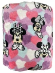 The Big One Oversized Minnie Mouse Hearts Microplush Throw Blanket, 5'X6'. Fixed Price $31.88.