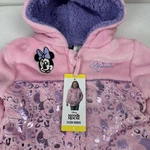 Disney Hoodie Girls Pink Plush Sherpa Lined Princess Warm Cozy Zip-up Size 5 Nwt. Fixed Price $19.99.