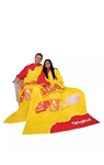 Snuggie Starburst Candy Bar 71 X 54" Super Soft Fleece Blanket That Has Sleeves. Fixed Price $49.99.