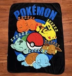 Pokemon Fleece Throw Blanket Northwest. Fixed Price $21.25.