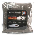 Biddeford Comfort Knit Heated Throw 10 Hour Auto Shut Off 13' Extra Long Cord. Fixed Price $77.99.