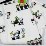 Peanuts Snoopy Charlie Brown Throw Blanket 50"X70 Christmas Singing Carols New. Fixed Price $40.17.