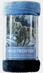 Frontier Wilderness Wolf Pack Throw Blanket 50X60 New Free Shipping. Fixed Price $19.95.