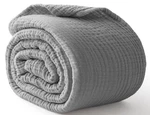100% Cotton Muslin Blanket Large 50" X 70", 6 Layers Breathable And Lightweig.... Fixed Price $40.59.