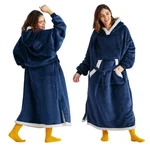 Bedsure Wearable Blanket Hoodie Women - Long Sherpa Fleece Hooded. Fixed Price $64.48.