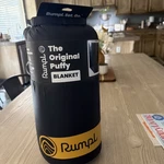 Rumpl Original Puffy Blanket - Warm Water Resistant Camping 52X75 Black. Fixed Price $95.00.