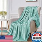Walensee Fleece Blanket Plush Throw, Xl-twin 66X90, Blue, Soft & Lightweig. Fixed Price $33.16.