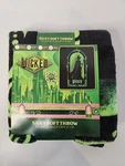 Wicked Elphaba Silhoutte Frame Silky Soft Throw 40X50 Blanket Nwt. Fixed Price $17.99.