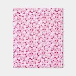 Mini Hearts Printed Plush Throw Pink/ivory - Room Essentials. Fixed Price $19.95.