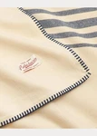 Ralph Lauren Blanket Waltham Stripe Full Queen Cream/navy New Cotton 3 Available. Fixed Price $189.99.