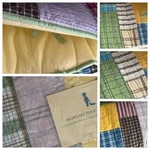 Pottery Barn Kids Morgan Plaid Patchwork For Decor Only Quilting Blanket Bedding. Fixed Price $40.80.