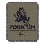 Northwest Ncaa Arizona State Sun Devils Adult Woven Jacquard Throw Blanket. Fixed Price $24.99.