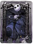 Disney The Nightmare Before Christmas Blanket Throw Jack Skellington & Zero. Fixed Price $28.09.