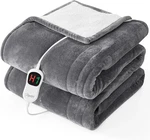 Electric Heated Twin - 62"X84" Heating Bed Blankets Throw With 10. Fixed Price $53.16.