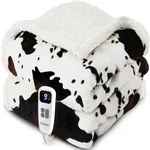 Blunique Cow Print Heated Throw Electric Blanket-heating Thro.... Fixed Price $46.62.
