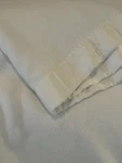 Vtg Fieldcrest Blanket Touch Class King White Satin Binding Acrylic 105X90 Read!. Fixed Price $64.99.