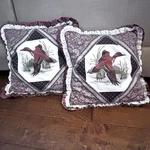 Throw Pillows Duck Gw Teal Set 2 For Cabin Sofa Bed Very Nice Vintage Lqqk !. Fixed Price $30.00.