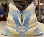 One Ralph Lauren Falling Rain "napeague" Trading Blanket Custom Lumbar Pillow. Fixed Price $132.00.