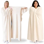 Wearable Blanket Cozy Soft Fleece One Size Ivory Cream T4LC97 Super Blanky Women. Fixed Price $59.99.