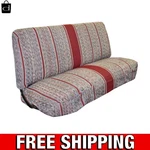 Universal Baja Saddle Blanket Full-size Seat Cover For Trucks Red Elegance. Fixed Price $75.99.