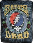 Grateful Dead Steal Your Face Super Soft And Cuddly Fleece Plush Throw Blanket. Fixed Price $53.99.