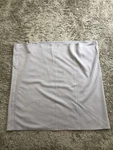 Lululemon Travel Blanket Wrap Scarf Os Light Gray Modal Blend Snap Logo Throw. Fixed Price $44.99.