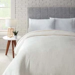 Better Homes&gardens Luxury Velvet Plush Blanket King Solid Off-white Adult/teen. Fixed Price $51.10.