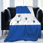 Carwayii Honduras Blanket Gifts For Patriotic Women Soft Flag Flann. Fixed Price $30.70.