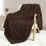 Exclusivo Mezcla Extra Large Fleece Throw Blanket For Couch, 50X70 Inches Sty.... Fixed Price $27.35.