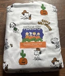 Snoopy Peanuts Berkshire Blanket & Home Co Halloween Queen Sheet Set New. Fixed Price $37.00.